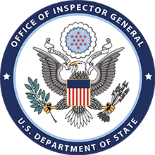 U.S. Department of State Office of Inspector General seal